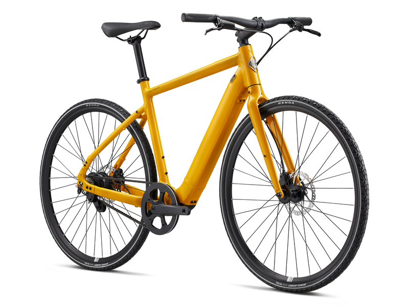 Momentum Voya E+2 Single Speed 2024 Electric Hybrid Bike - Bumblebee-2